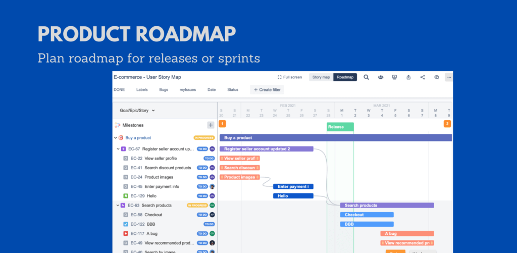 roadmap for jira