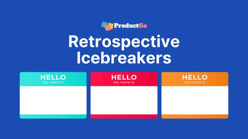 Retrospective Ice Breakers User Story Map for Jira