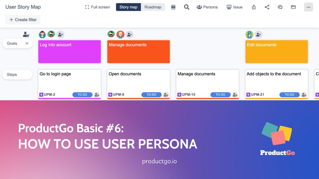 ProductGo Basic #6 How to use User persona