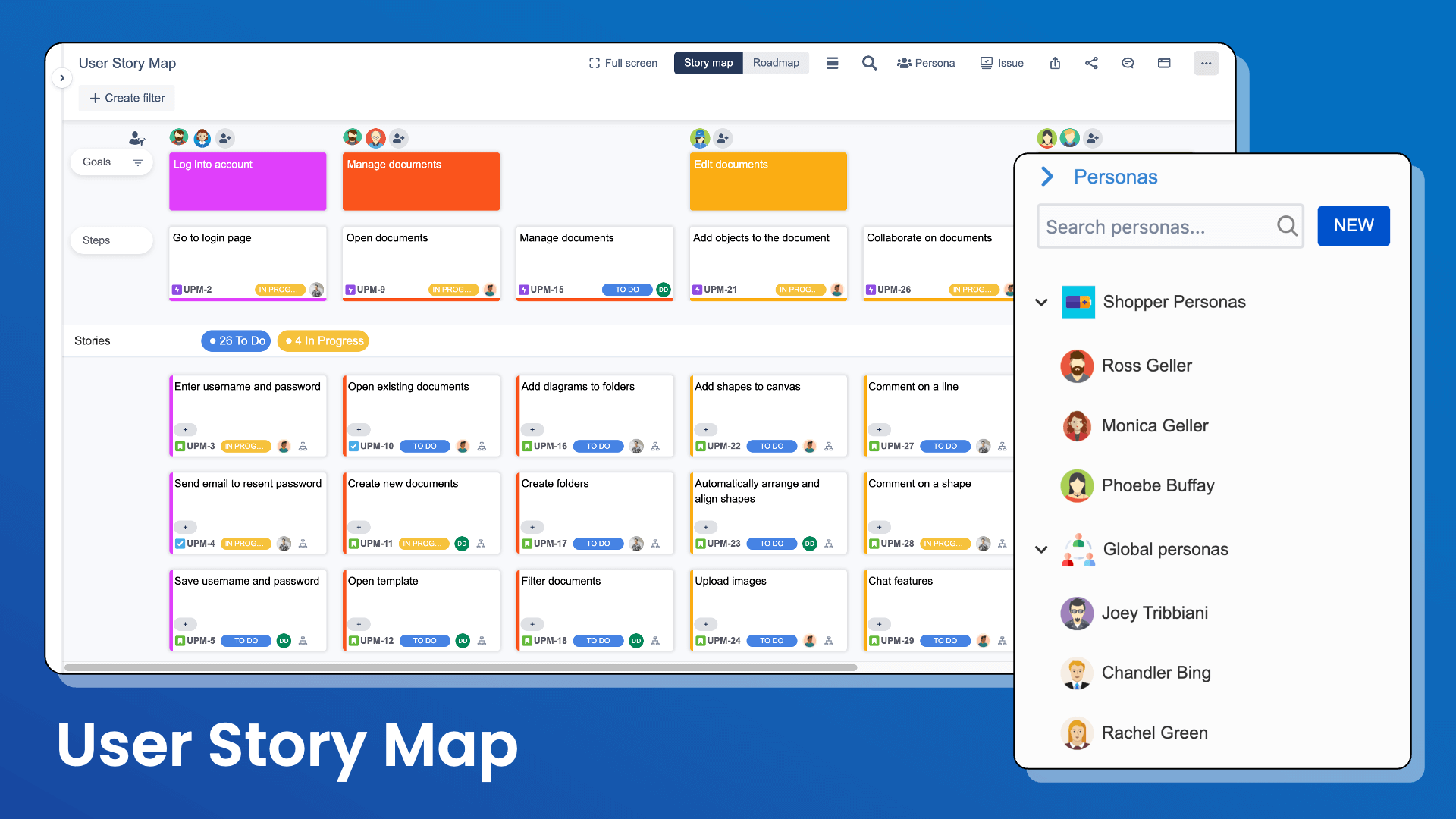 User Story Map for jira by productgo