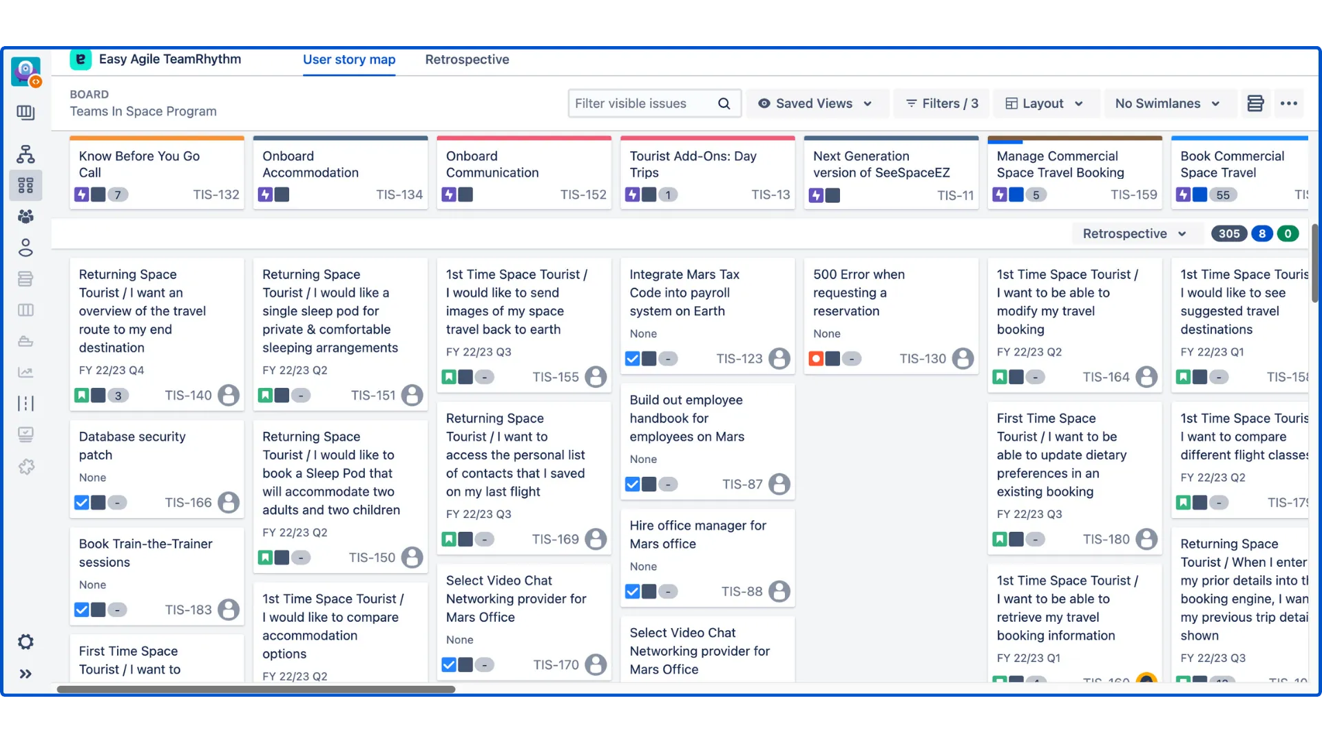 Interface and Ease of Use - Easy Agile TeamRhythm