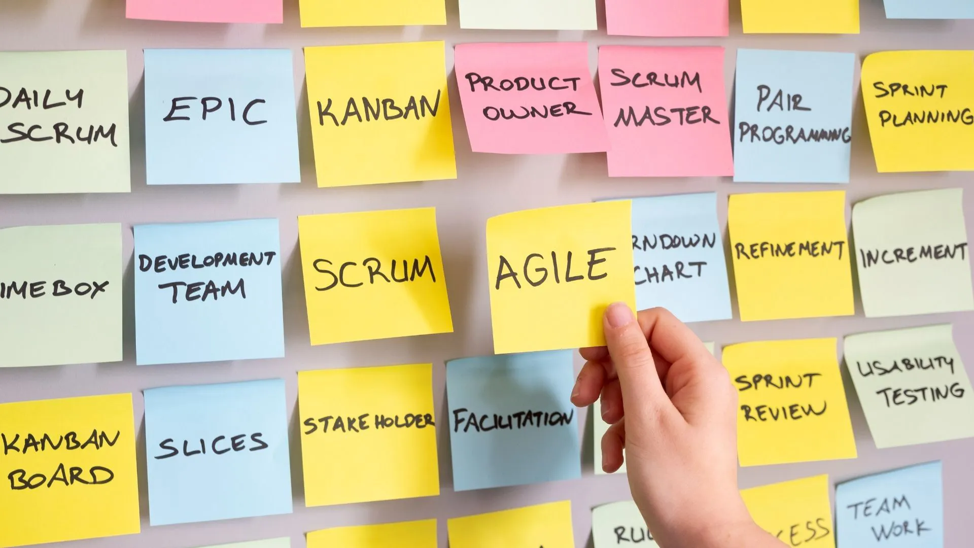 How does an agile hierarchy work
