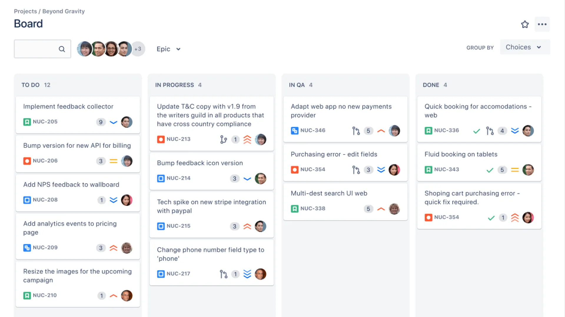 Core Elements of a Kanban Board